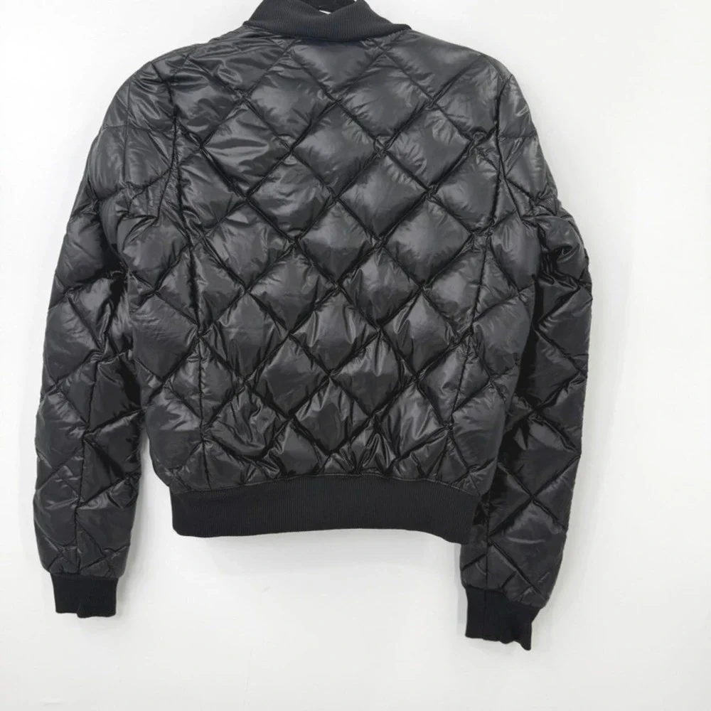 Alo Yoga Idol Quilted Bomber Jacket Women S Athleisure Streetwear Puffer Down